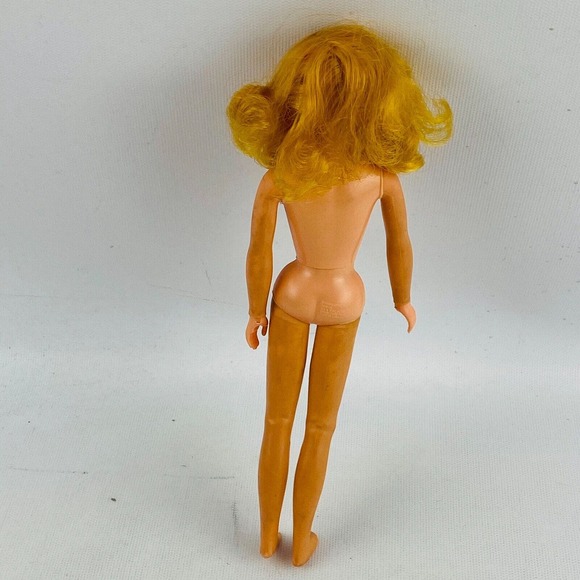 Vintage Dramatic Living Skipper Doll & Swimsuit Rooted Lashes Marked Mattel 1969 - Picture 6 of 12